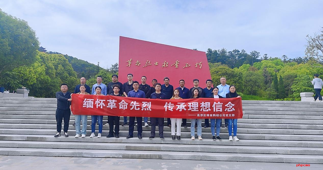 糧食購(gòu)銷公司黨支部開(kāi)展緬懷革命先烈主題黨日活動(dòng)